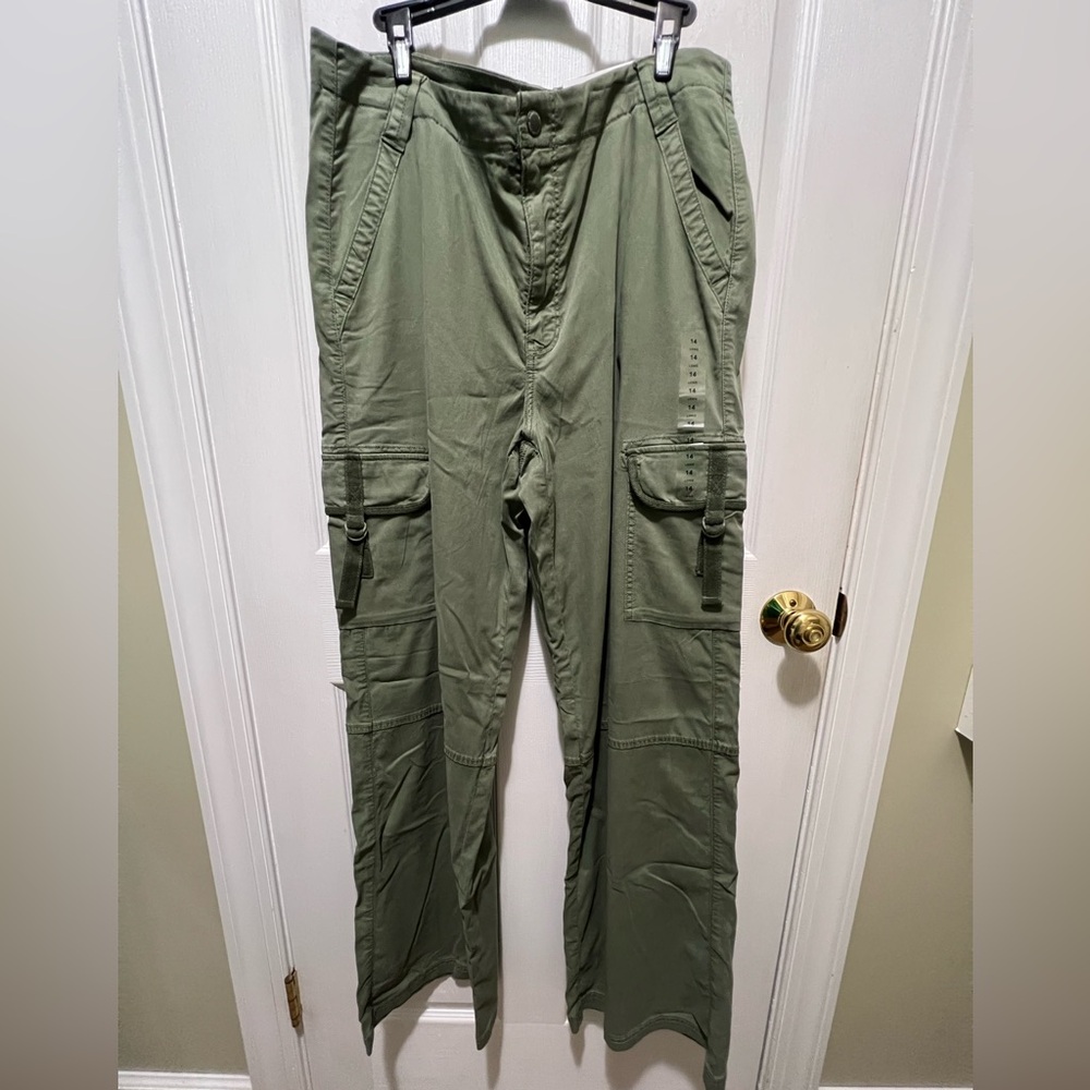 Olive Green Women's Cargo Pants